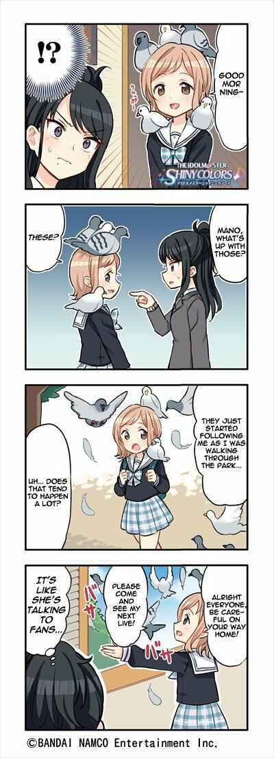 Page 1 Chapter 3 THE iDOLM@STER: Shiny Colors - Shinymas Everyday!