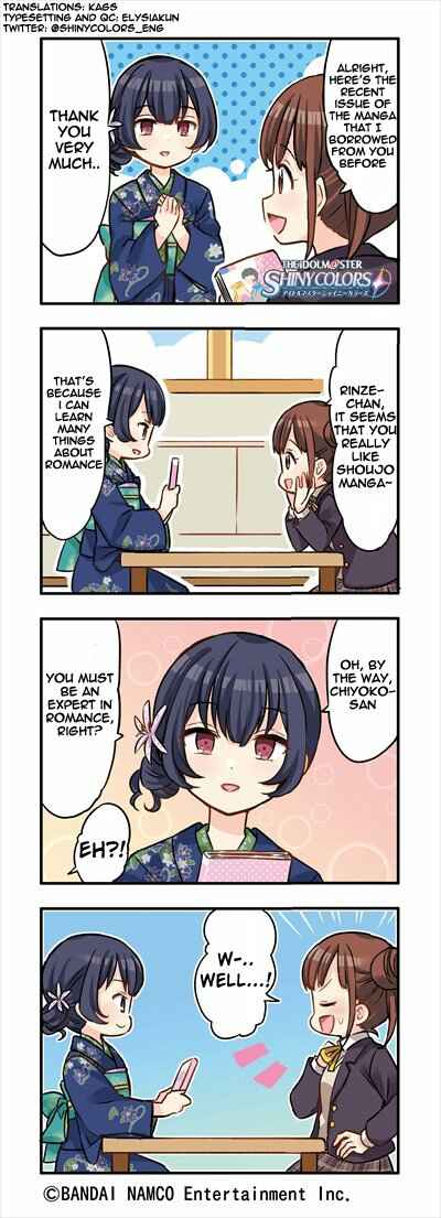Page 1 Chapter 21 THE iDOLM@STER: Shiny Colors - Shinymas Everyday!