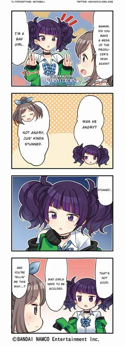 Page 1 Chapter 8 THE iDOLM@STER: Shiny Colors - Shinymas Everyday!