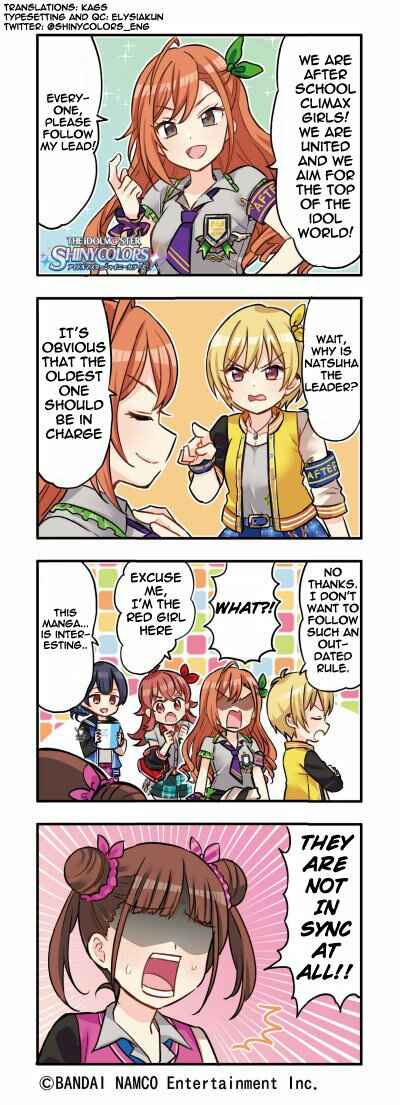 Page 1 Chapter 17 THE iDOLM@STER: Shiny Colors - Shinymas Everyday!