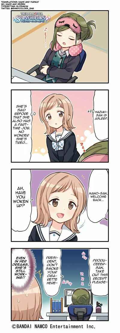 Page 1 Chapter 12 THE iDOLM@STER: Shiny Colors - Shinymas Everyday!