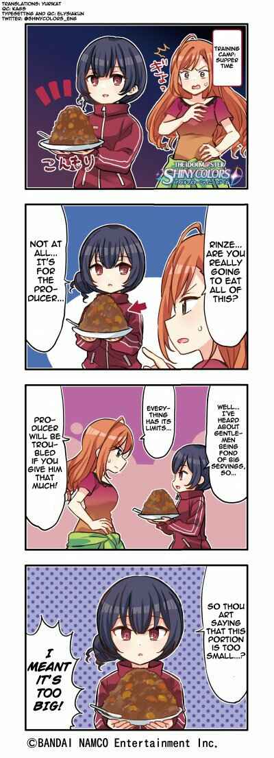Page 1 Chapter 32 THE iDOLM@STER: Shiny Colors - Shinymas Everyday!