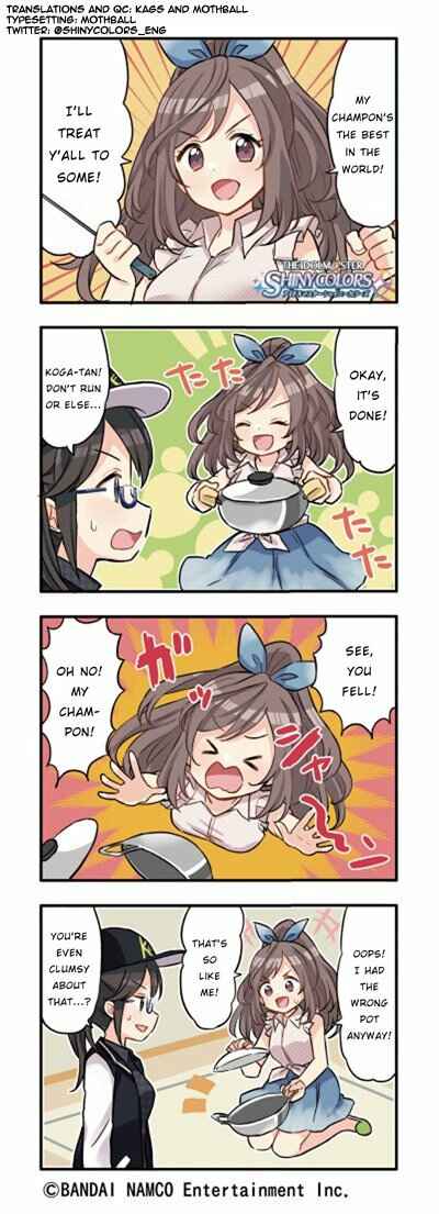 Page 1 Chapter 7 THE iDOLM@STER: Shiny Colors - Shinymas Everyday!