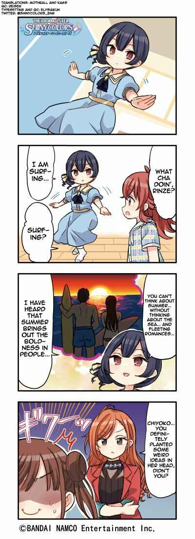 Page 1 Chapter 42 THE iDOLM@STER: Shiny Colors - Shinymas Everyday!