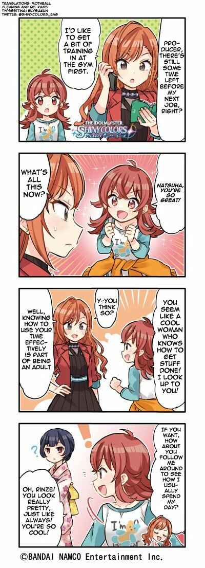 Page 1 Chapter 18 THE iDOLM@STER: Shiny Colors - Shinymas Everyday!