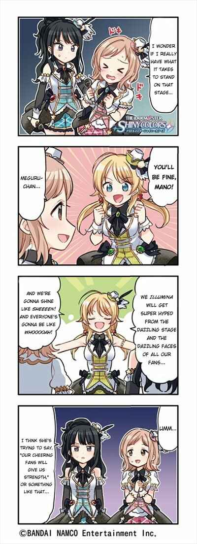 Page 1 Chapter 2 THE iDOLM@STER: Shiny Colors - Shinymas Everyday!