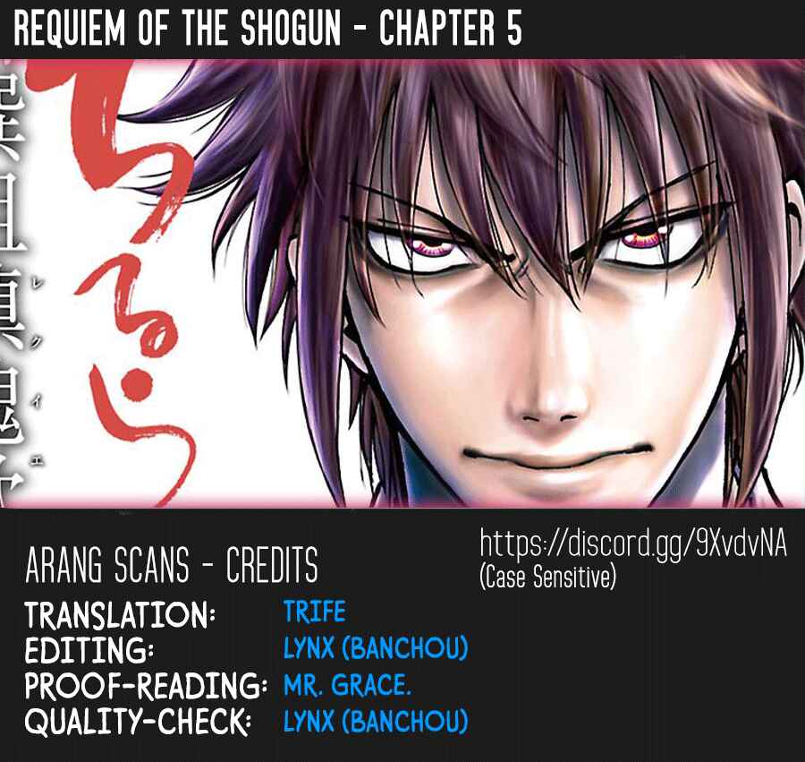 Page 1 Chapter 5 Chiruran: Shinsengumi Requiem