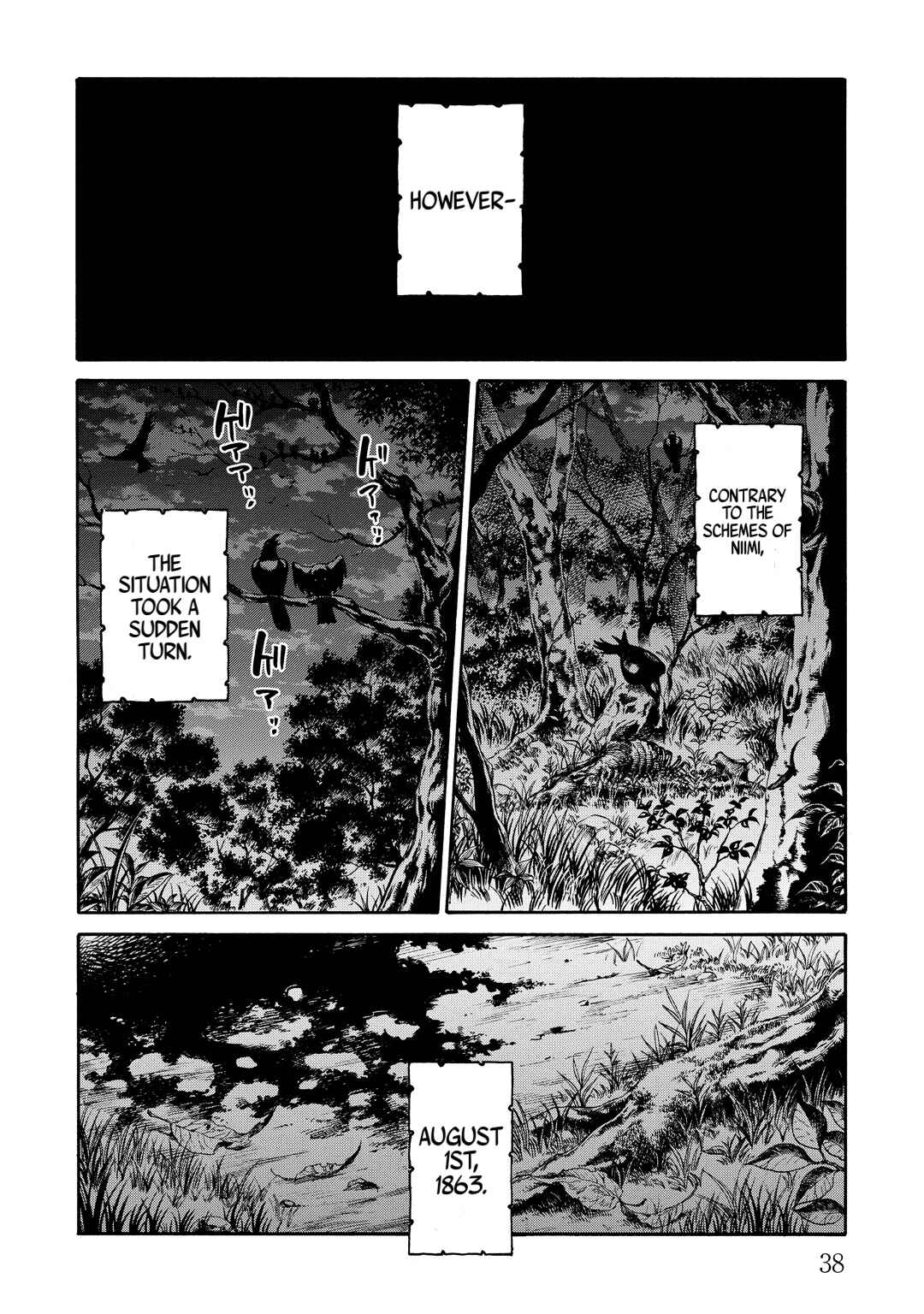 Page 37 Chapter 30 Chiruran: Shinsengumi Requiem