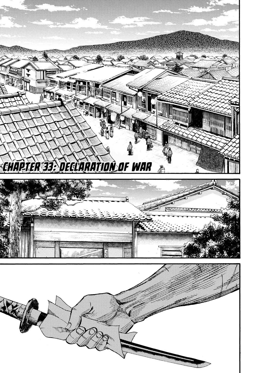 Page 1 Chapter 33 Chiruran: Shinsengumi Requiem