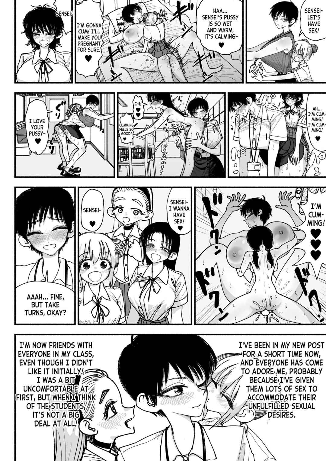 Page 36 Chapter Unknown_345e Futanari Joshikou no Onaho ~Itsudemo Sex Sasete Kureru Kiyowa de Yasashii Koushinchou Kyonyuu Sensei~
