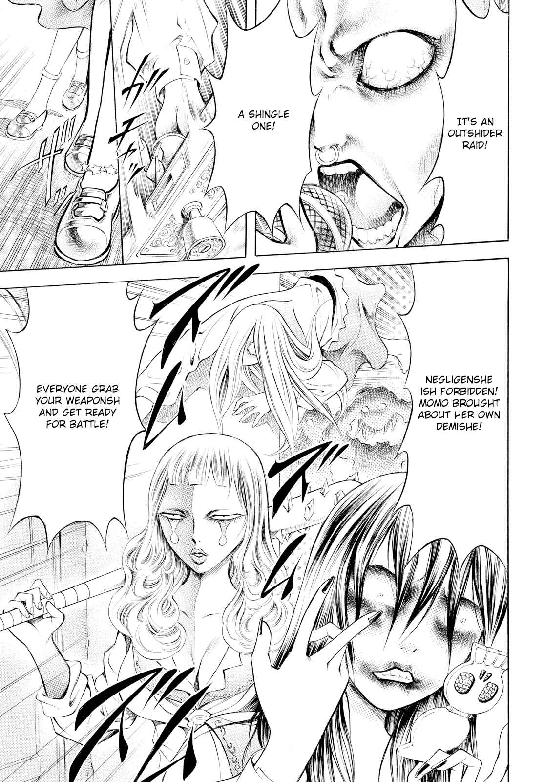Page 3 Chapter 4 Chimamire Sukeban Chainsaw: reflesh