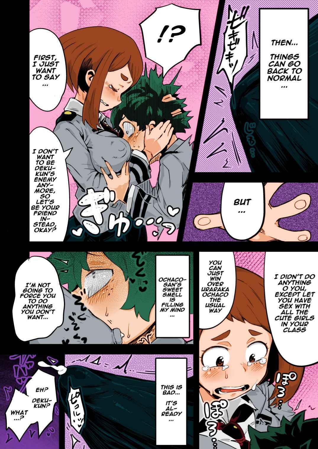 Page 10 Chapter 2 Boku no Hero Academia - Boku to Nottori Villain Nakademia (Doujinshi)