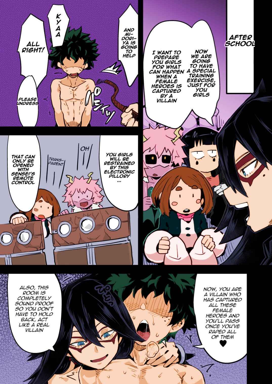 Page 17 Chapter 2 Boku no Hero Academia - Boku to Nottori Villain Nakademia (Doujinshi)