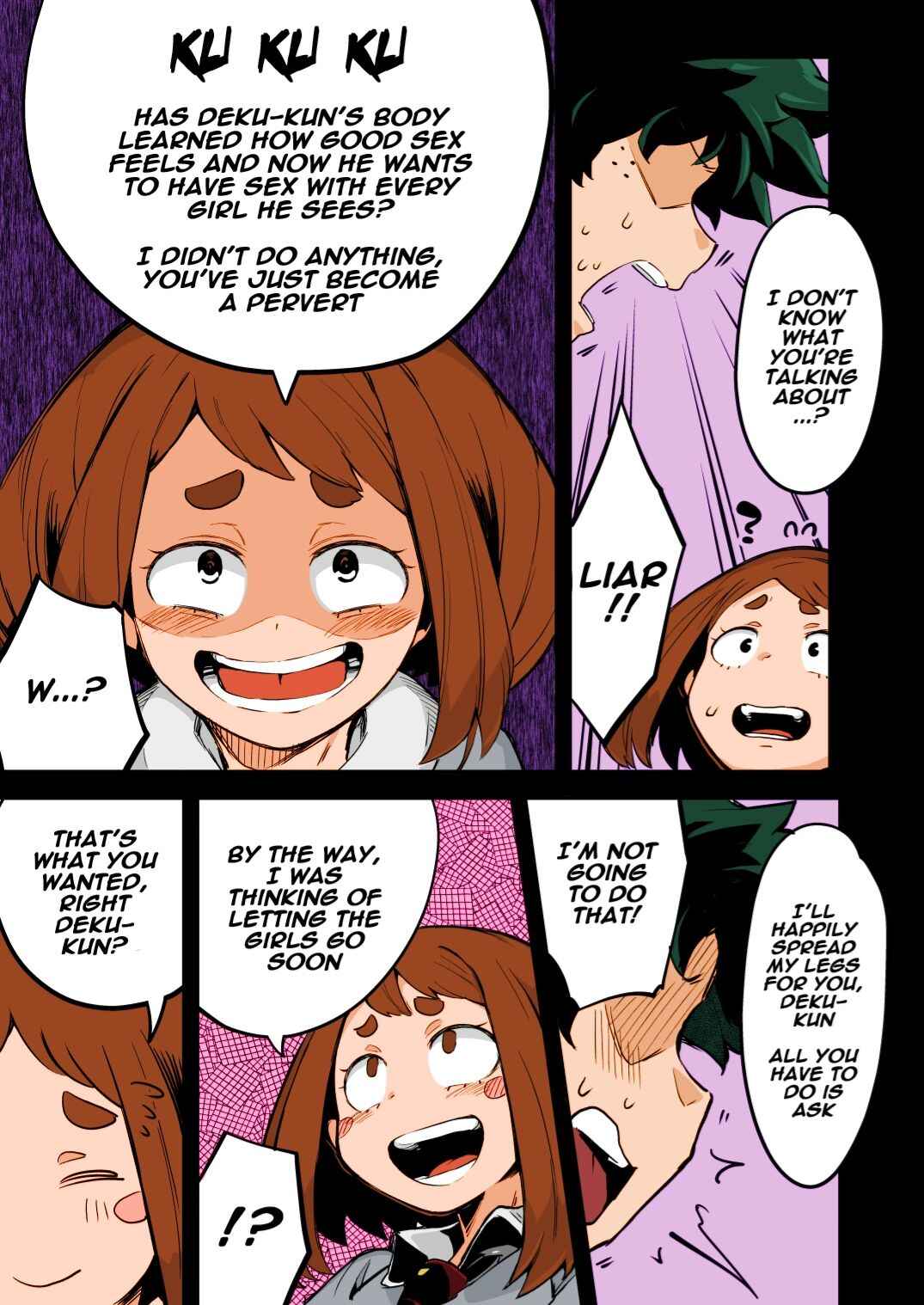 Page 9 Chapter 2 Boku no Hero Academia - Boku to Nottori Villain Nakademia (Doujinshi)