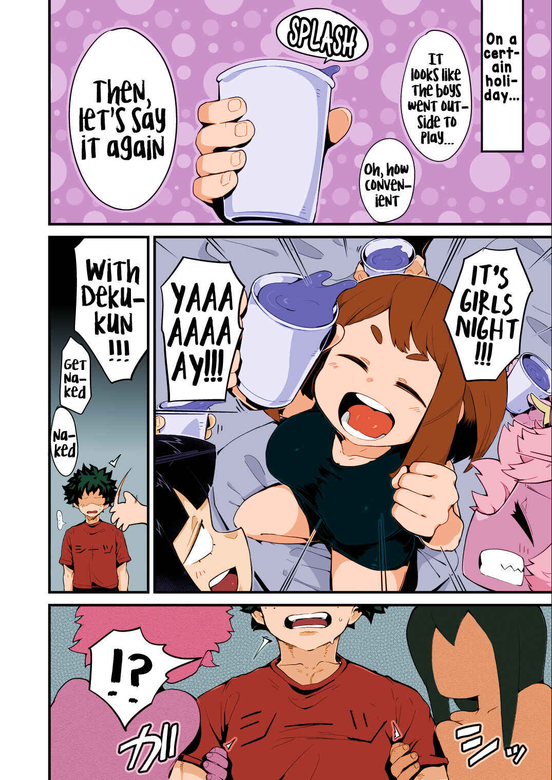 Page 2 Chapter 4 Boku no Hero Academia - Boku to Nottori Villain Nakademia (Doujinshi)