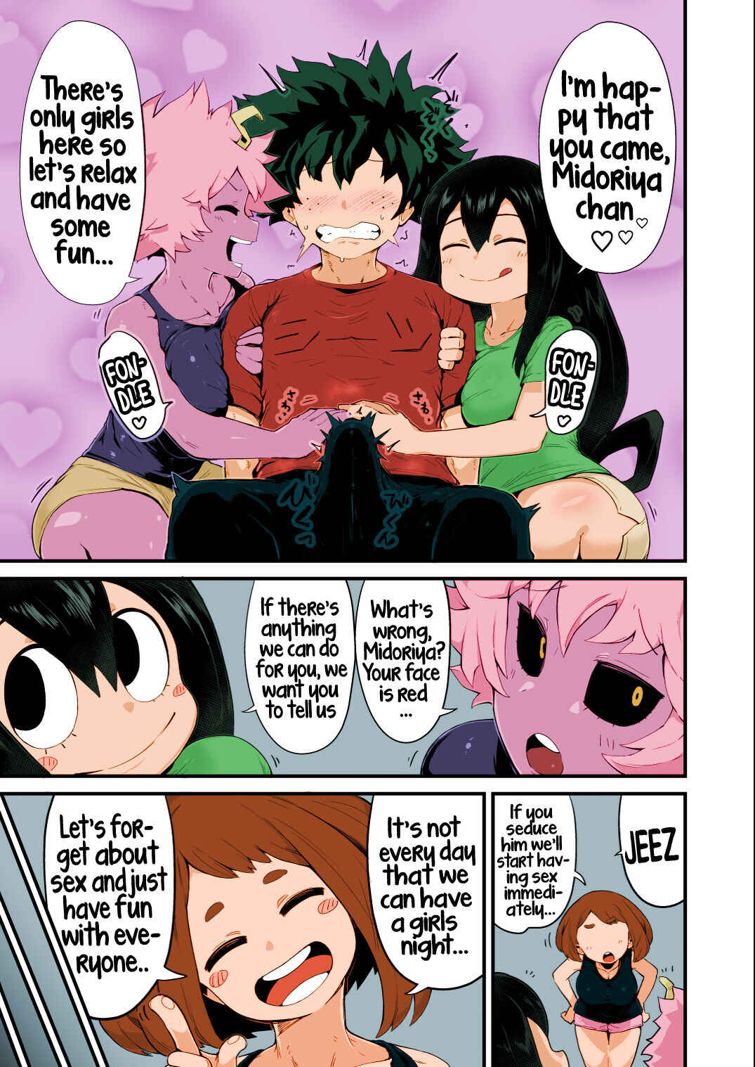 Page 3 Chapter 4 Boku no Hero Academia - Boku to Nottori Villain Nakademia (Doujinshi)