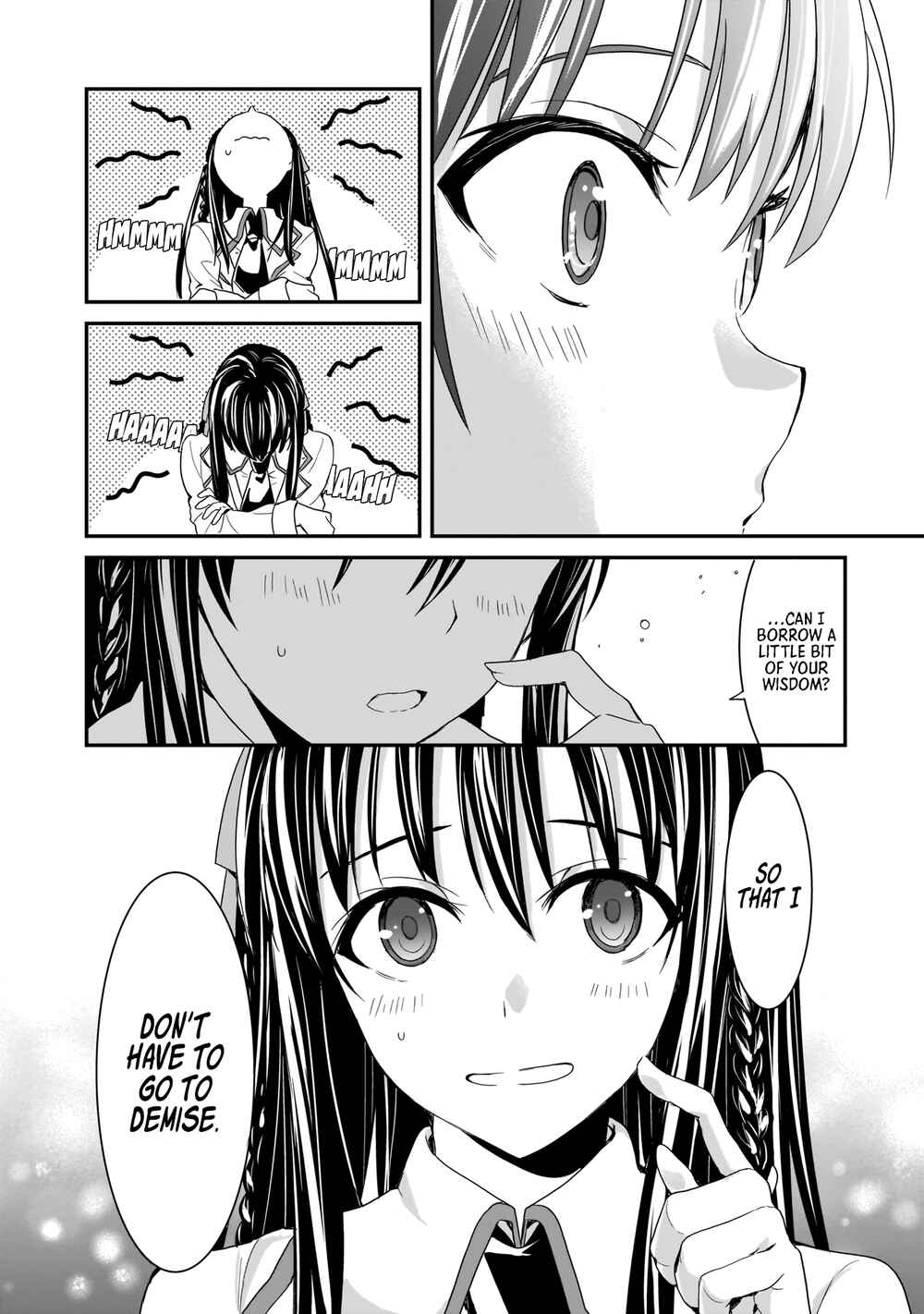 Page 13 Chapter 8 Trinity Seven: Anastasia Holy Story
