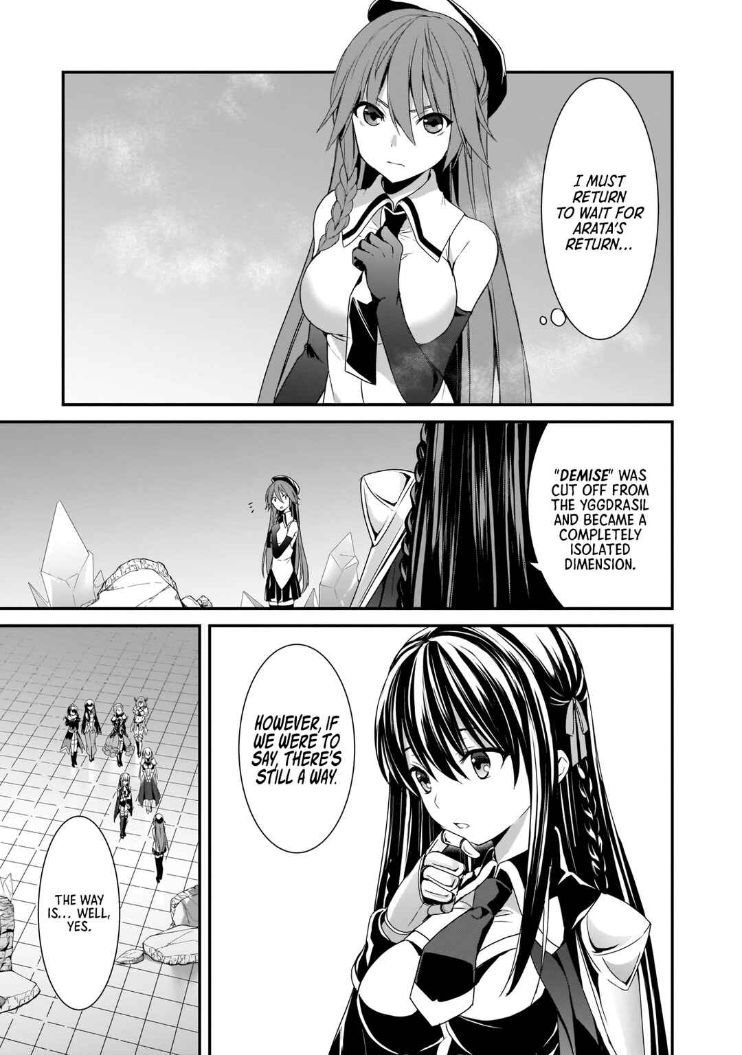 Page 10 Chapter 15 Trinity Seven: Anastasia Holy Story