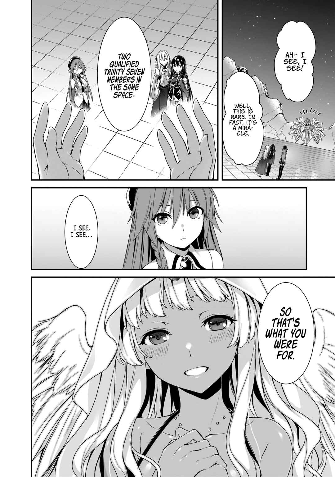 Page 13 Chapter 15 Trinity Seven: Anastasia Holy Story