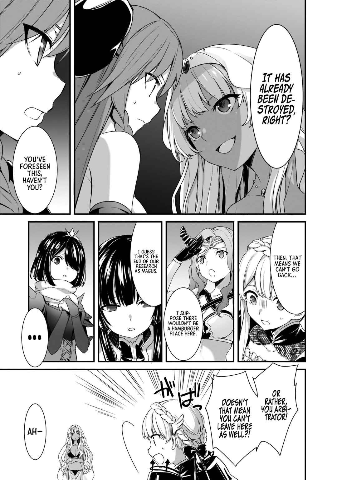 Page 8 Chapter 15 Trinity Seven: Anastasia Holy Story