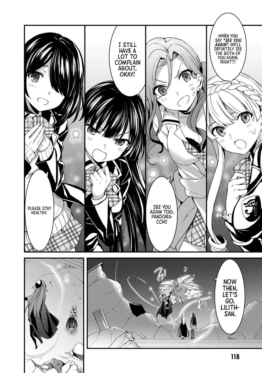 Page 11 Chapter 16 Trinity Seven: Anastasia Holy Story