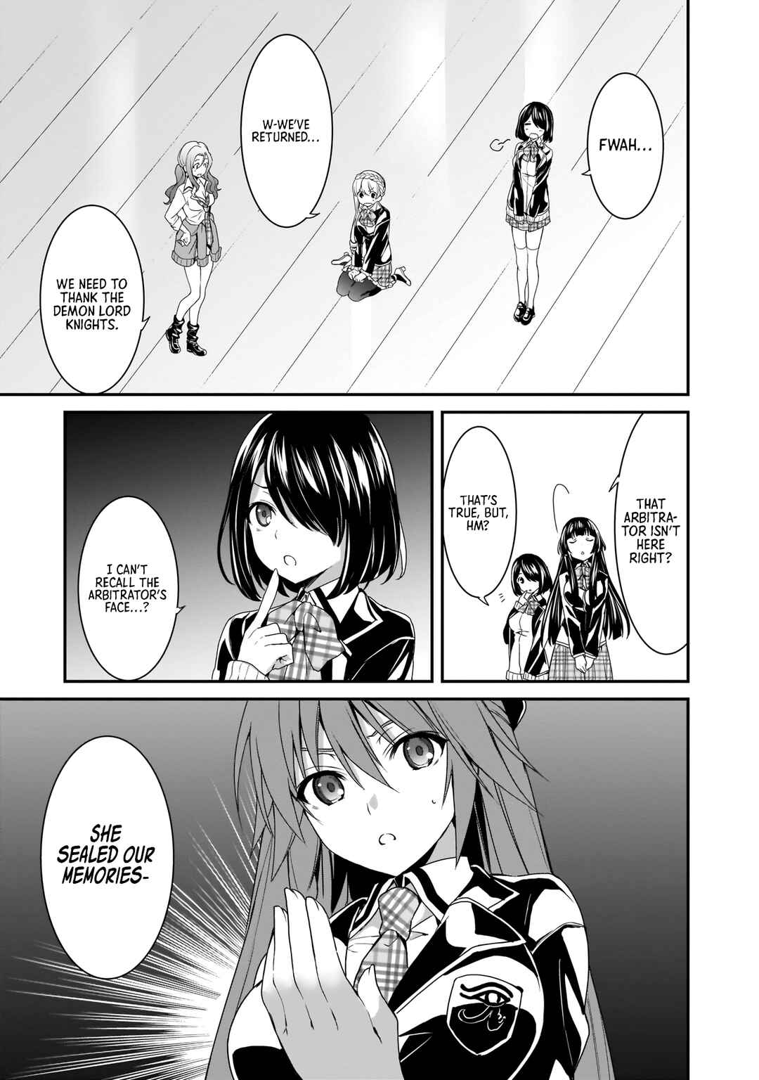 Page 26 Chapter 16 Trinity Seven: Anastasia Holy Story
