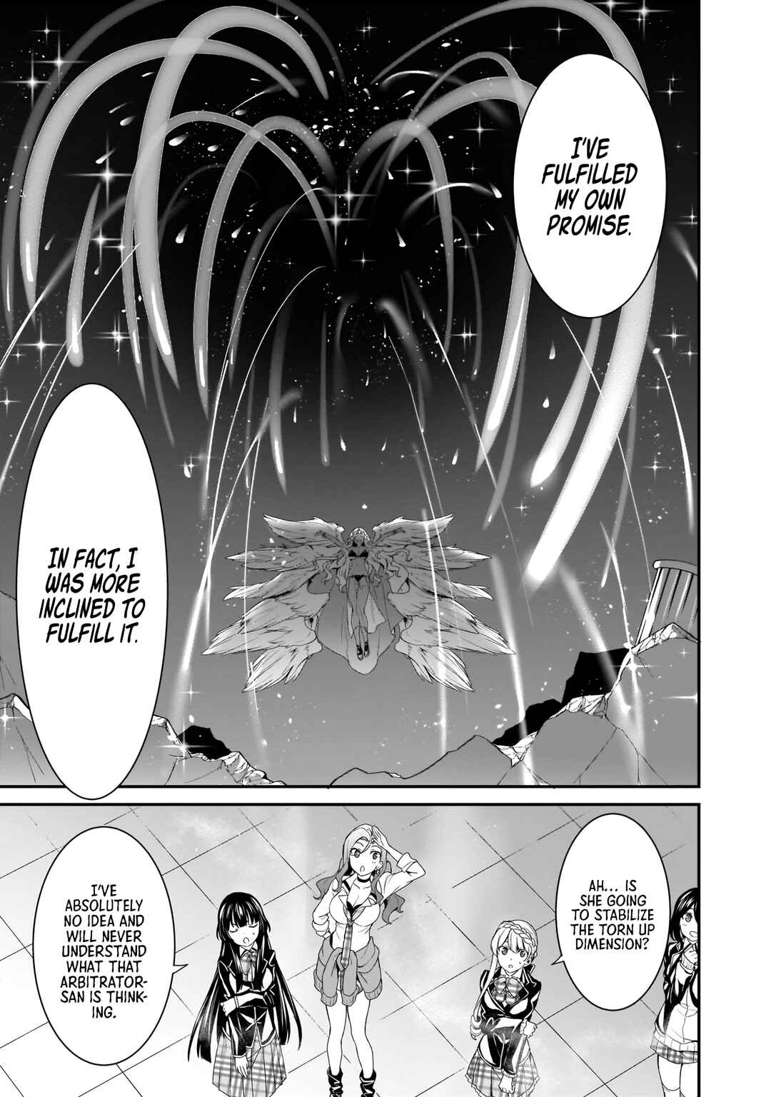 Page 8 Chapter 16 Trinity Seven: Anastasia Holy Story