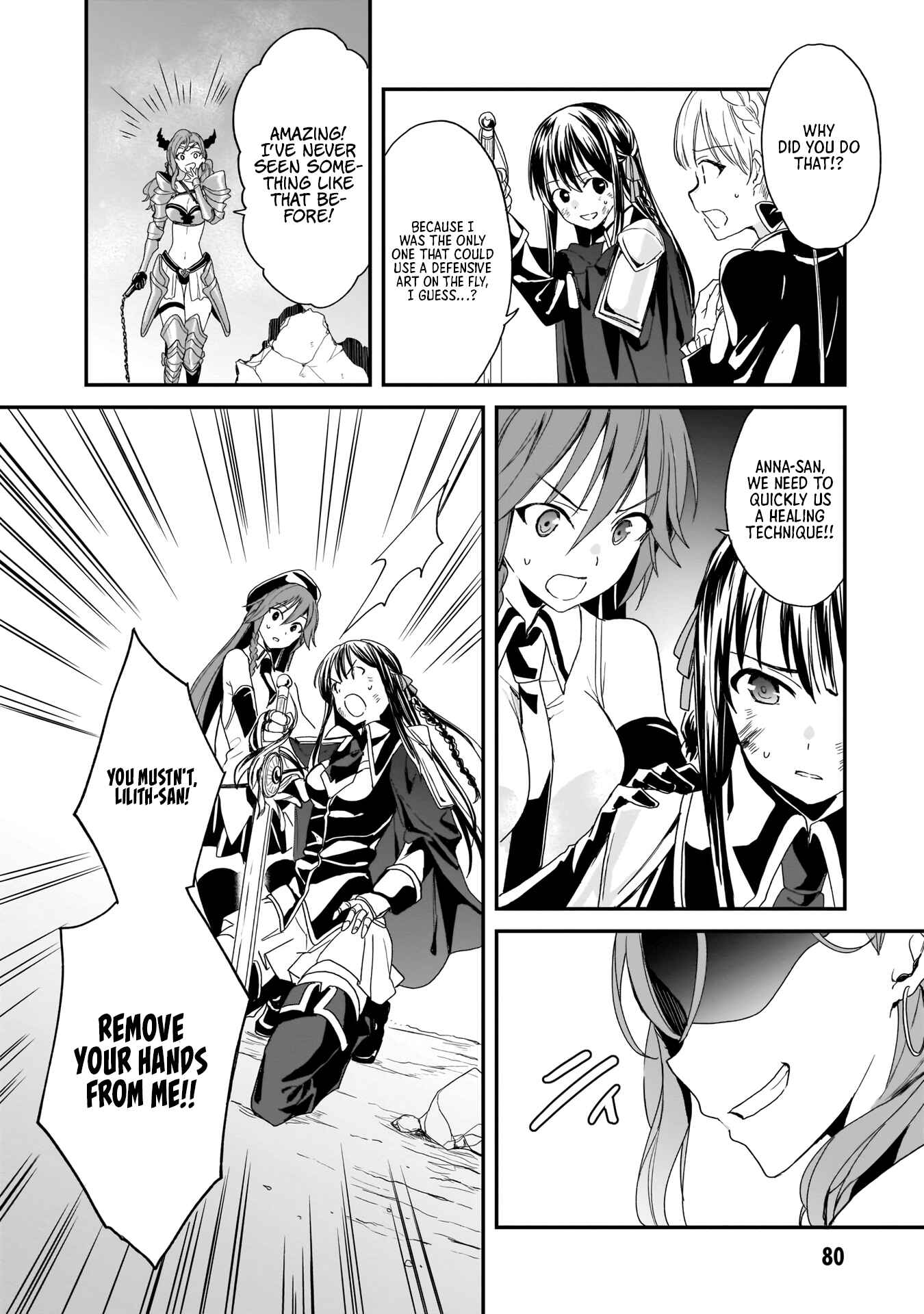Page 12 Chapter 3 Trinity Seven: Anastasia Holy Story