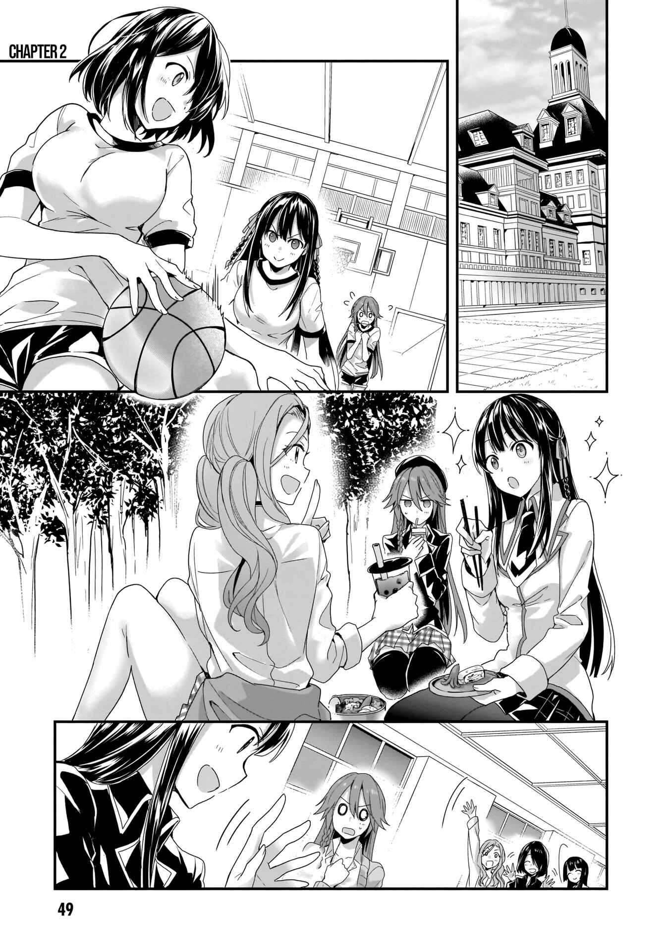 Page 2 Chapter 2 Trinity Seven: Anastasia Holy Story