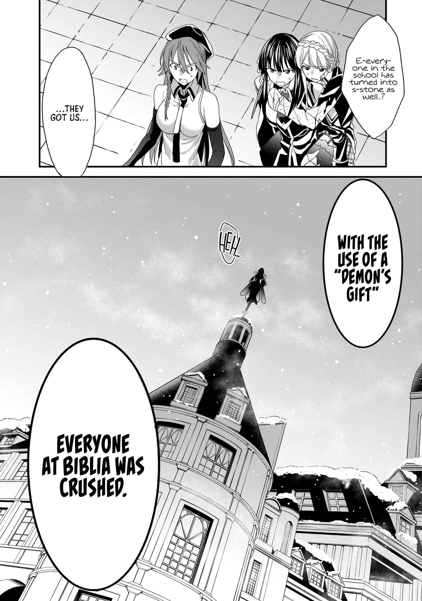 Page 28 Chapter 4 Trinity Seven: Anastasia Holy Story
