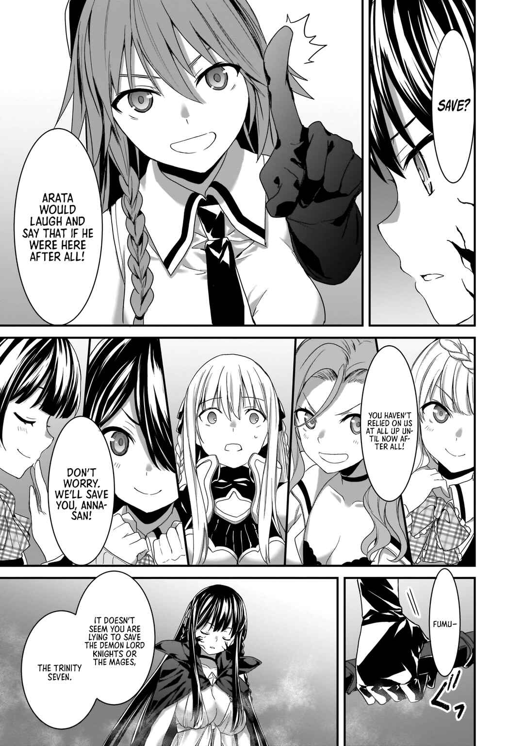 Page 21 Chapter 11 Trinity Seven: Anastasia Holy Story