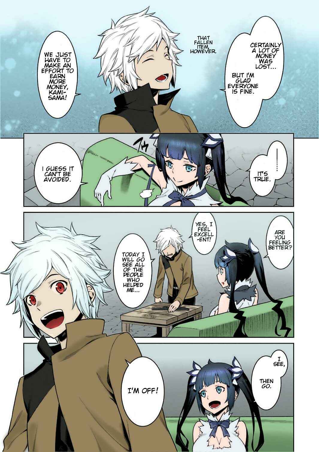 Page 10 Chapter 85 Dungeon ni Deai o Motomeru no wa Machigatte Iru Darou ka (Fan Colored)