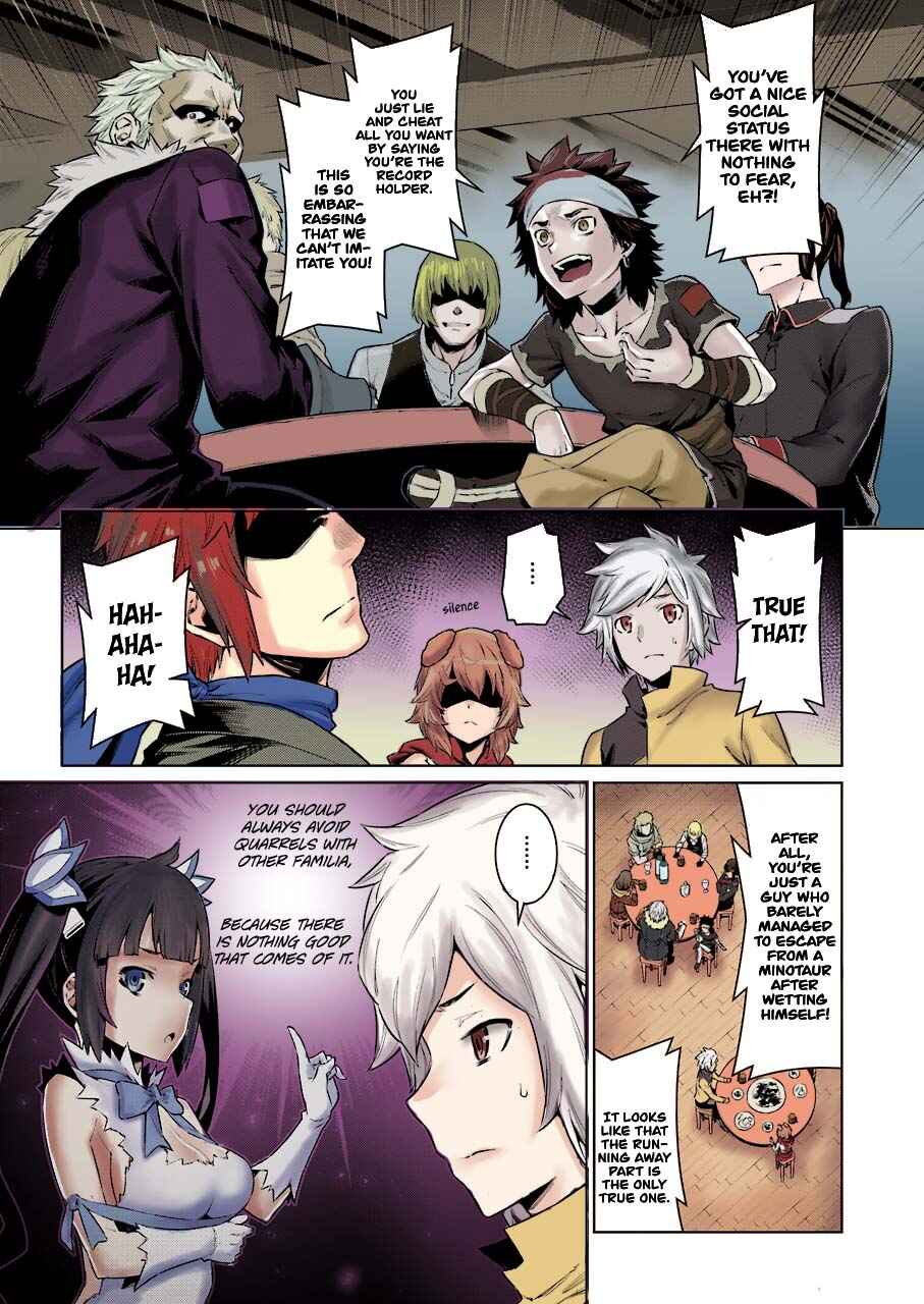 Page 12 Chapter 86 Dungeon ni Deai o Motomeru no wa Machigatte Iru Darou ka (Fan Colored)