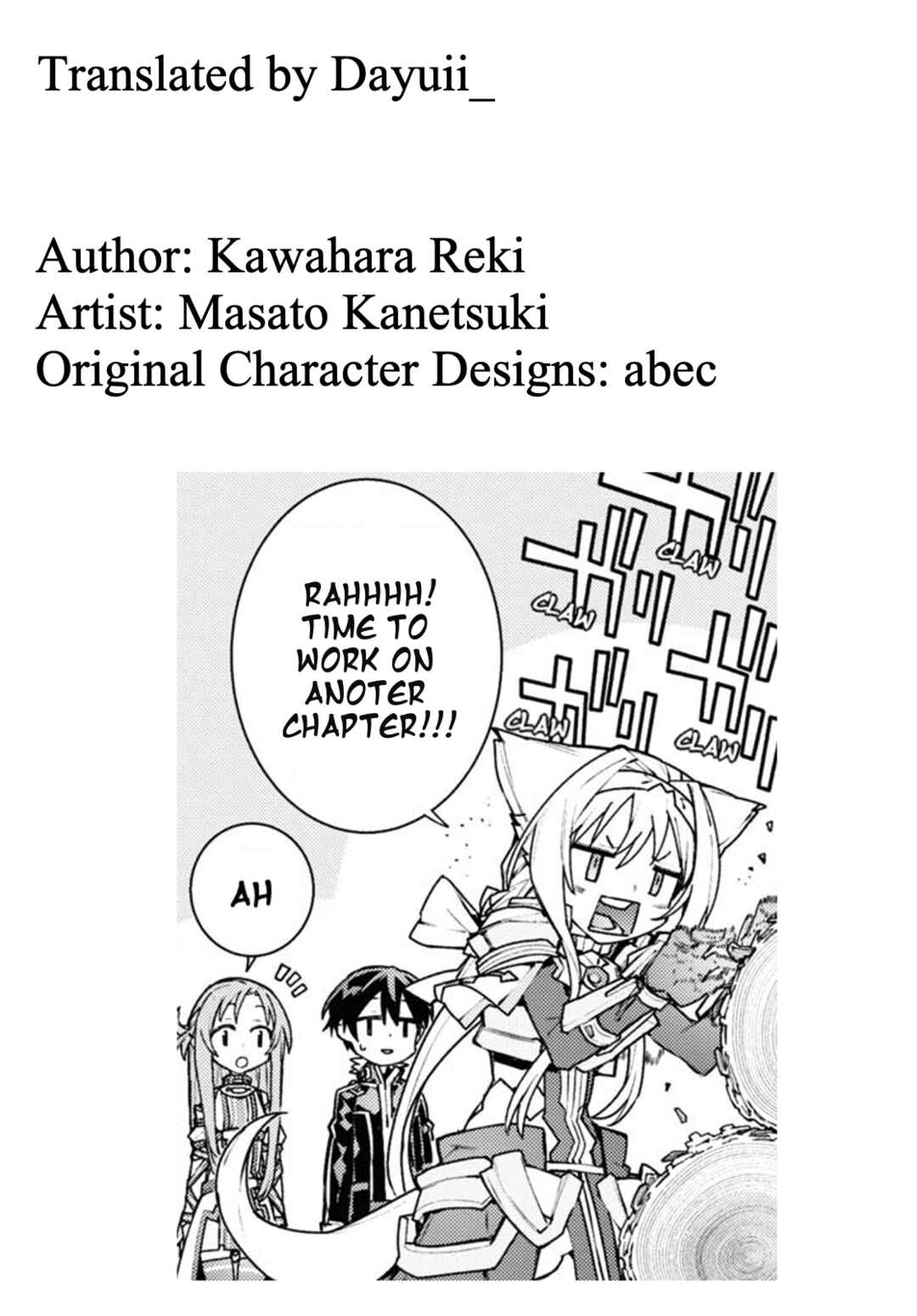 Page 39 Chapter 2 Sword Art Online: Unital Ring