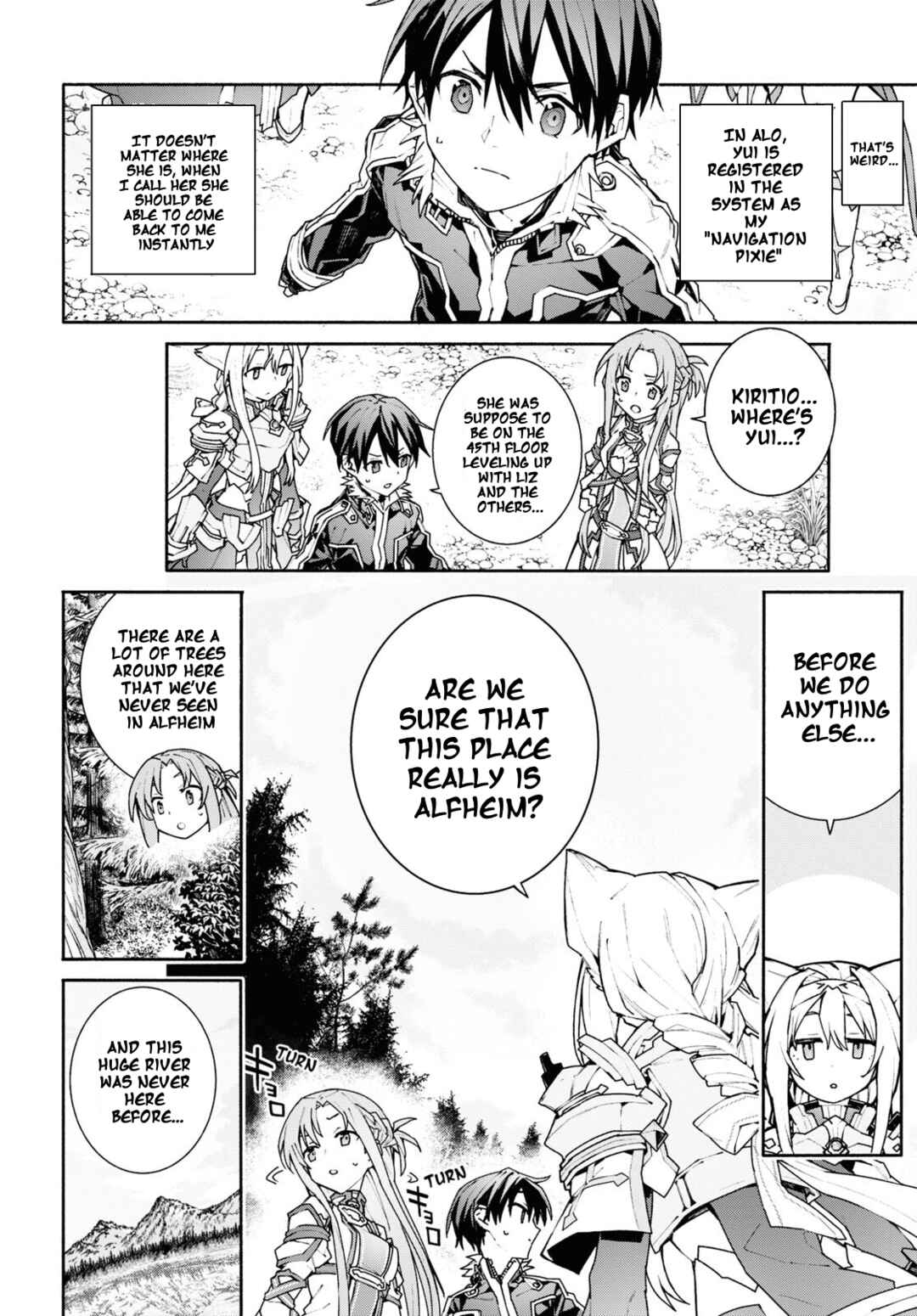 Page 4 Chapter 2 Sword Art Online: Unital Ring