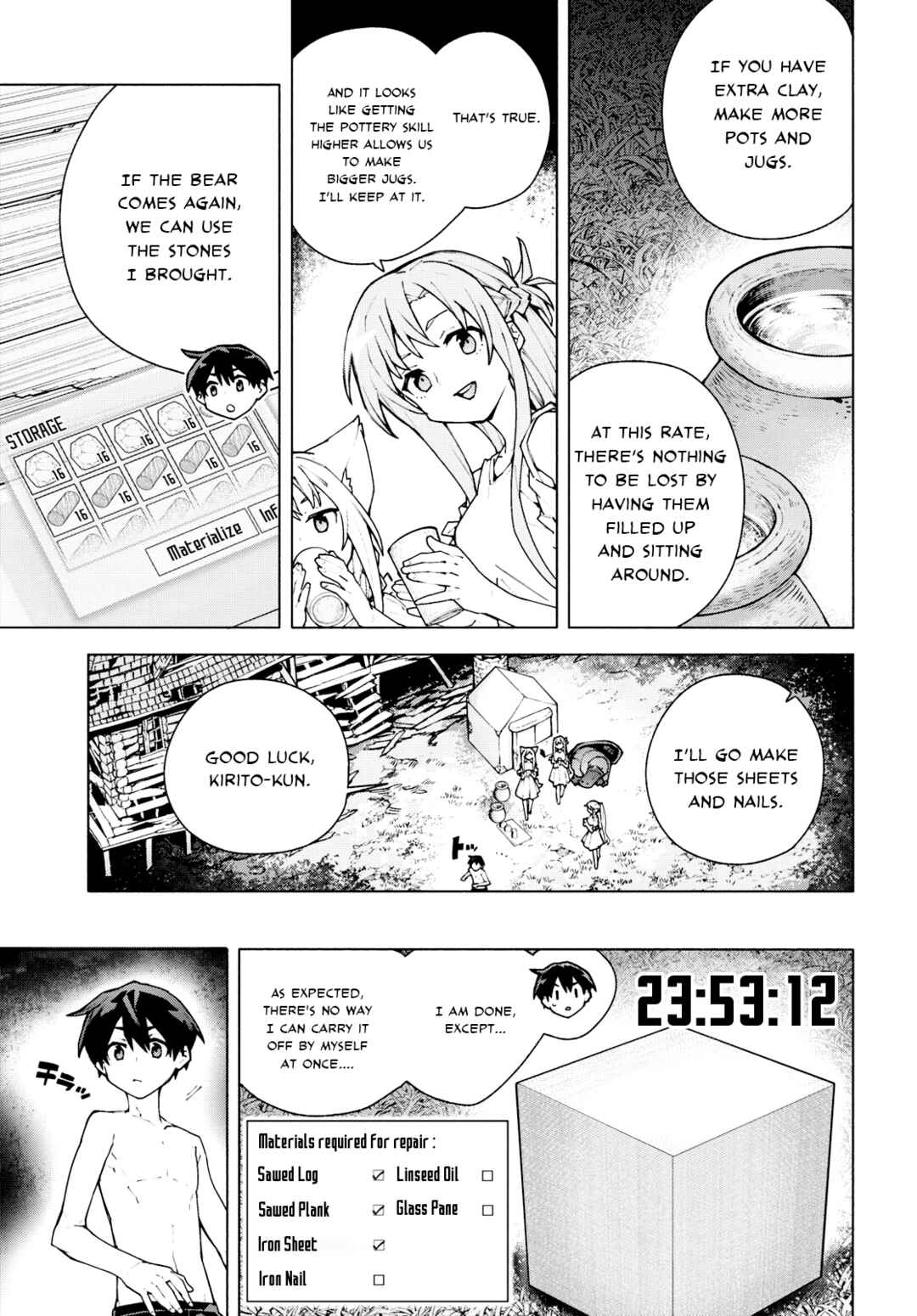 Page 37 Chapter 7 Sword Art Online: Unital Ring