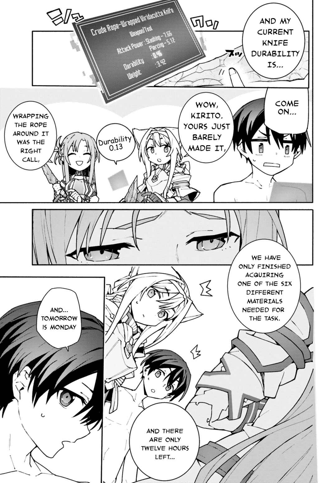 Page 19 Chapter 3 Sword Art Online: Unital Ring