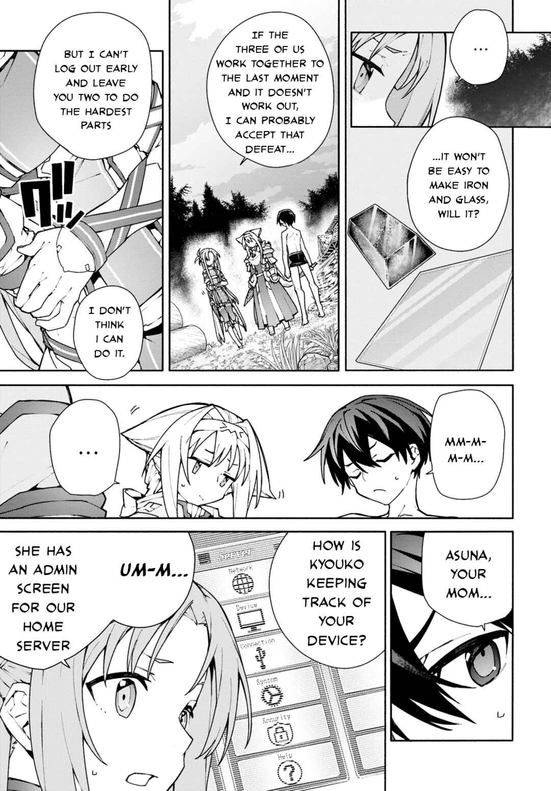Page 21 Chapter 3 Sword Art Online: Unital Ring