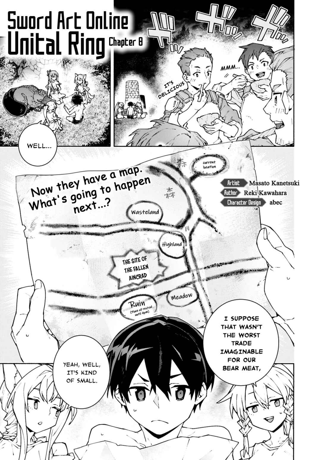 Page 1 Chapter 8 Sword Art Online: Unital Ring
