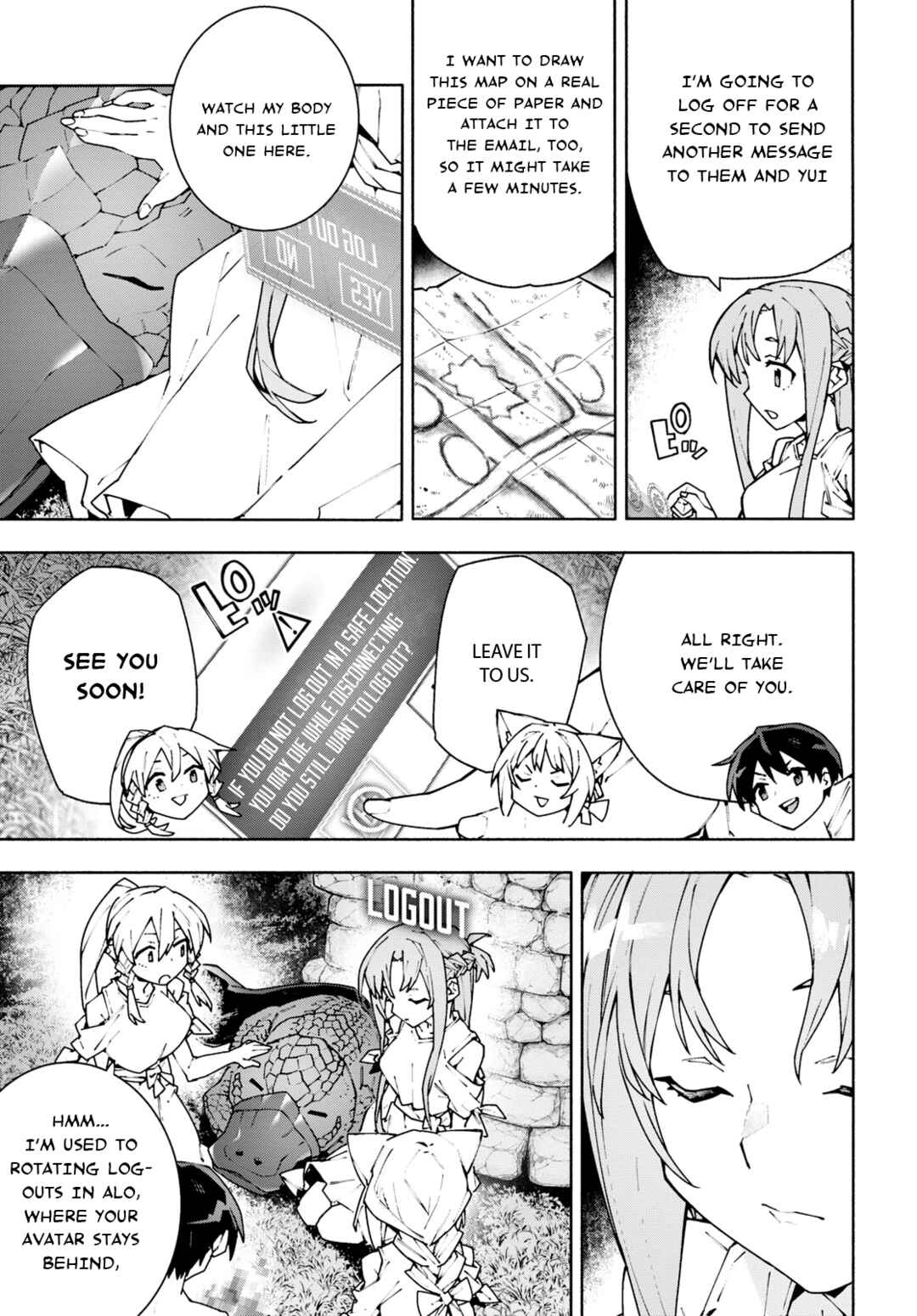 Page 3 Chapter 8 Sword Art Online: Unital Ring