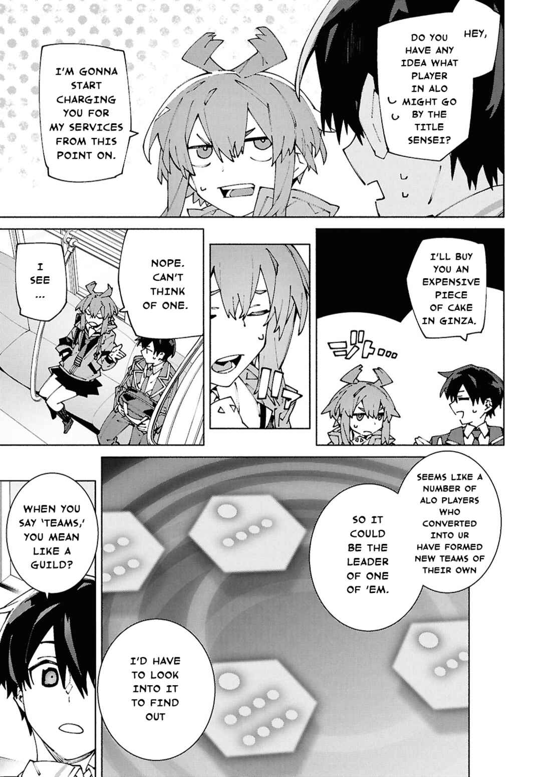 Page 11 Chapter 21 Sword Art Online: Unital Ring