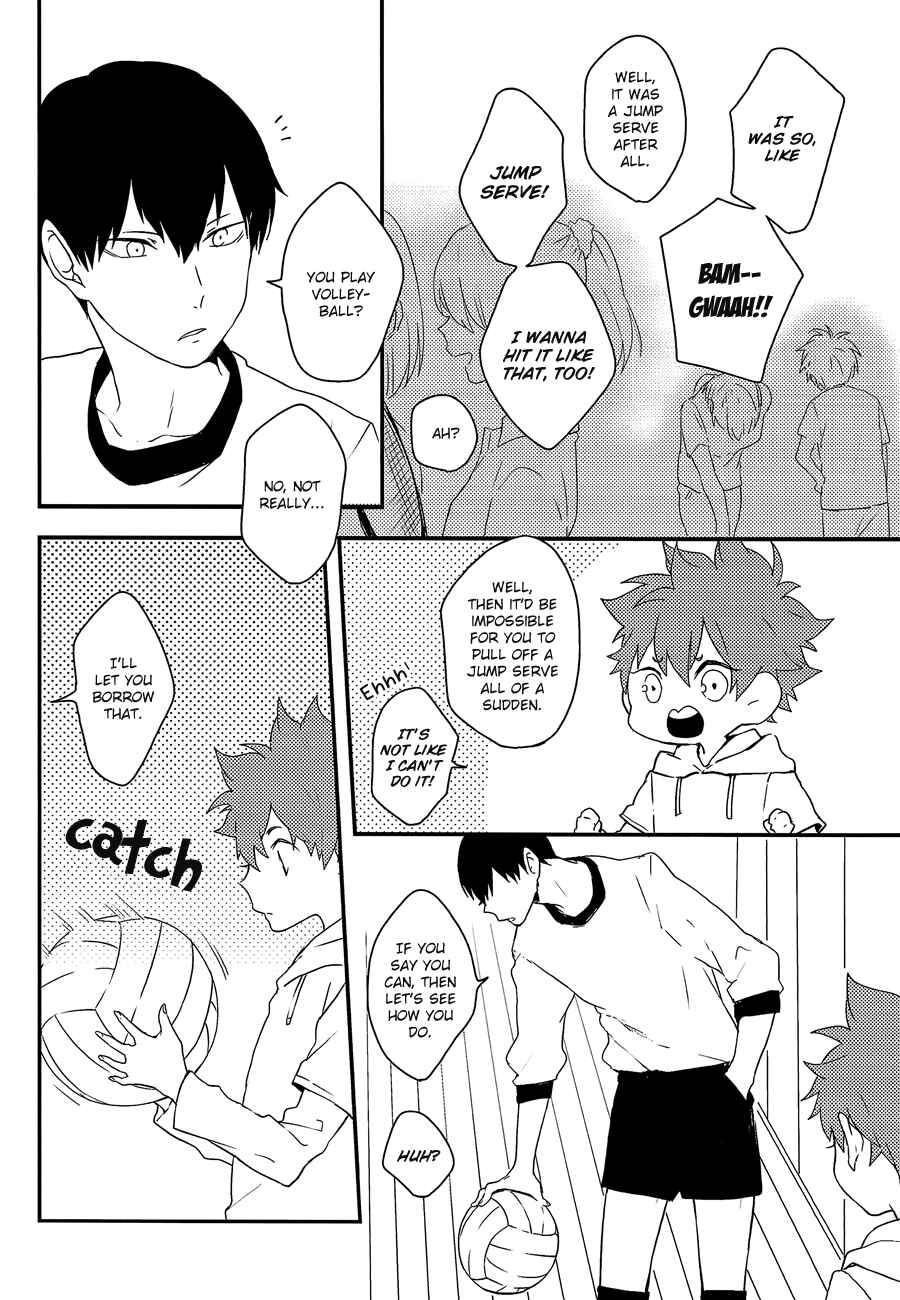 Page 11 Chapter Unknown_25ca Haikyu!! - Kageyama-san and Hinata-kun (Doujinshi)