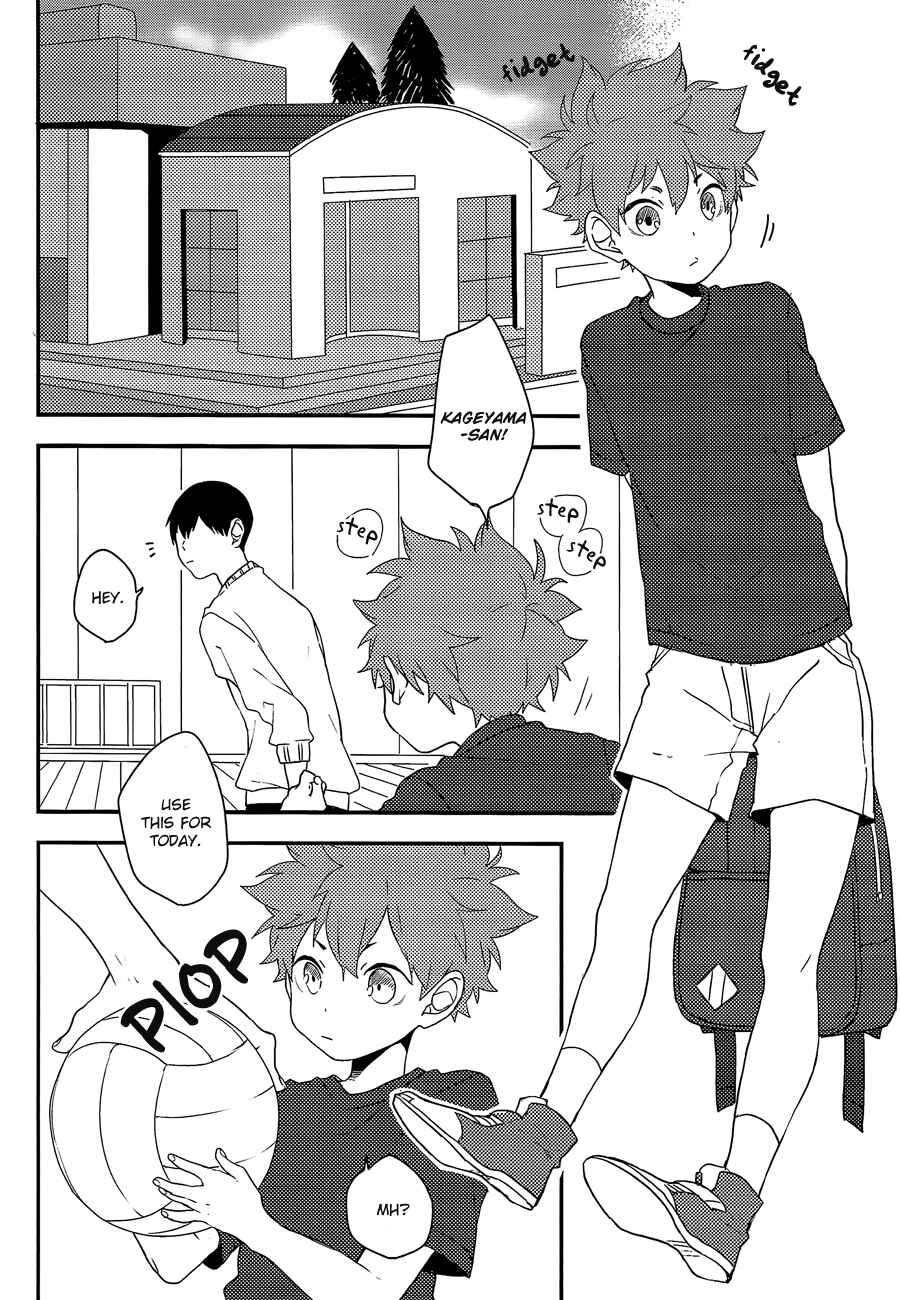 Page 17 Chapter Unknown_25ca Haikyu!! - Kageyama-san and Hinata-kun (Doujinshi)