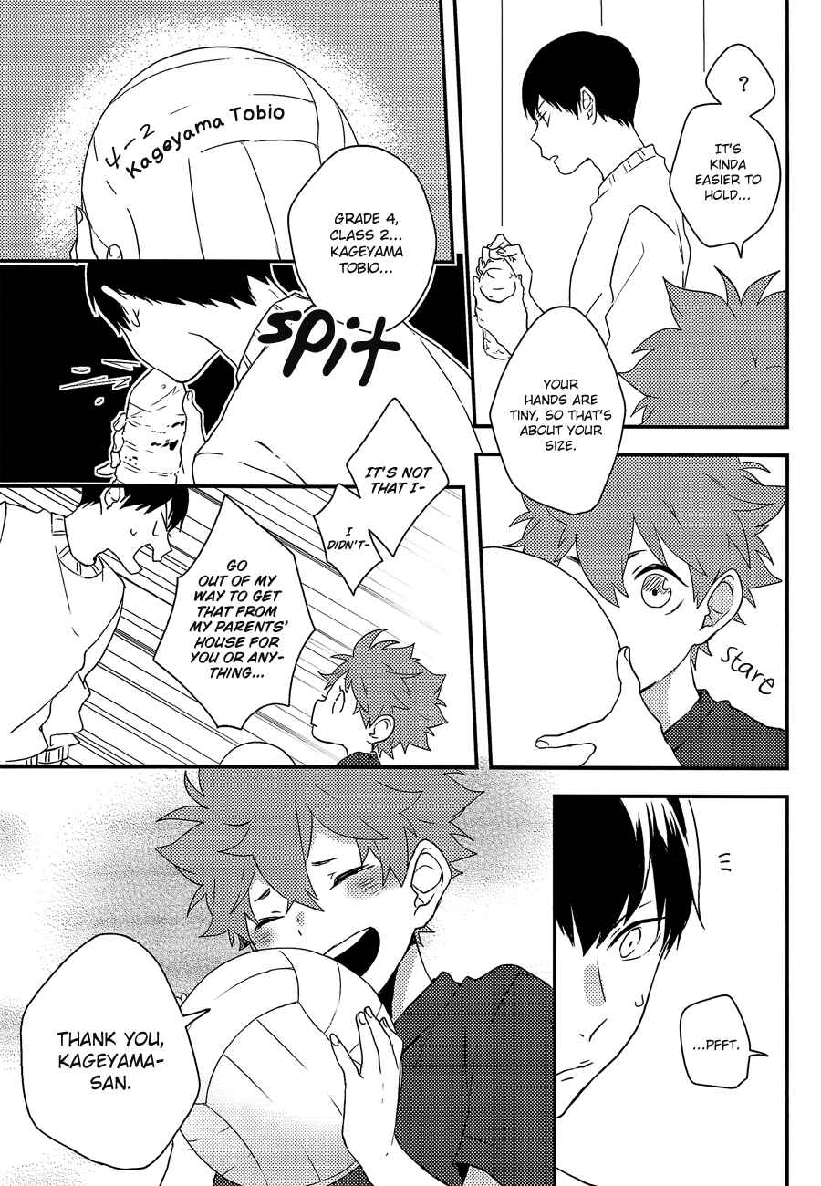 Page 18 Chapter Unknown_25ca Haikyu!! - Kageyama-san and Hinata-kun (Doujinshi)