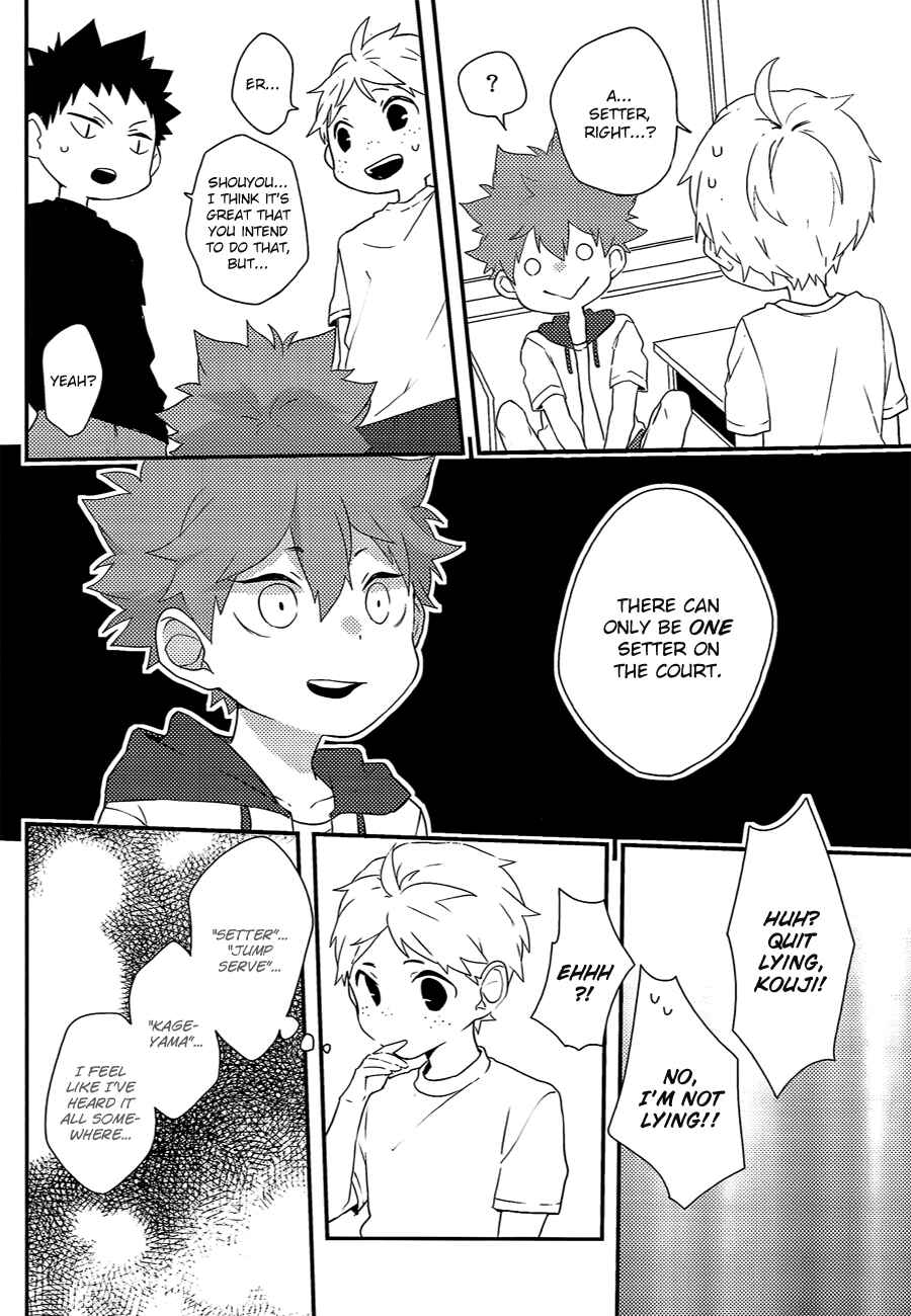 Page 21 Chapter Unknown_25ca Haikyu!! - Kageyama-san and Hinata-kun (Doujinshi)