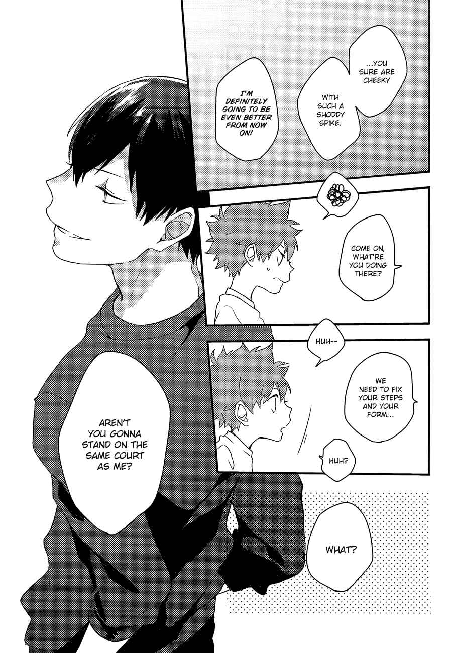 Page 28 Chapter Unknown_25ca Haikyu!! - Kageyama-san and Hinata-kun (Doujinshi)