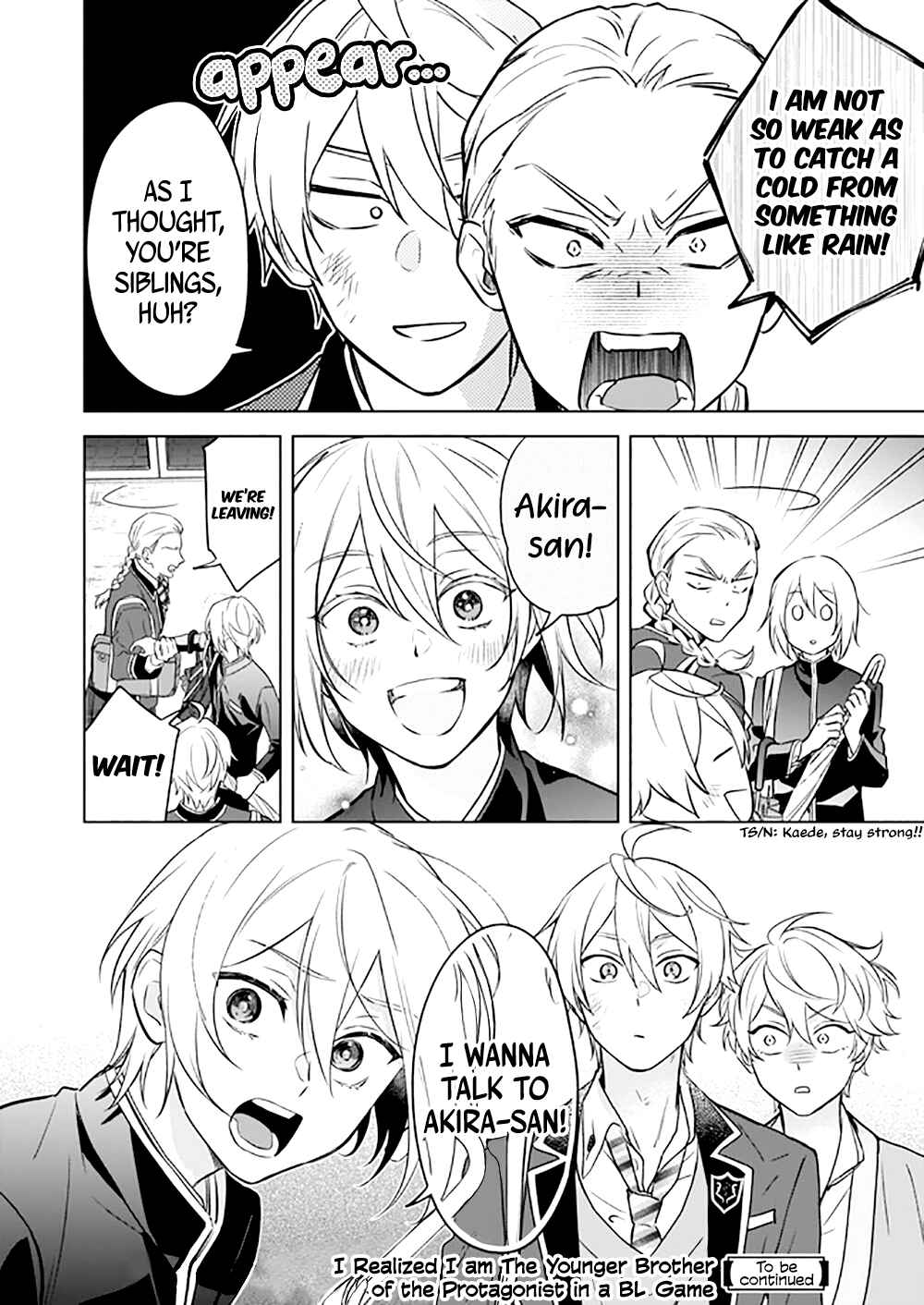 Page 21 Chapter 11 BL Game no Shujinkou no Otouto de Aru Koto ni Ki ga Tsukimashita