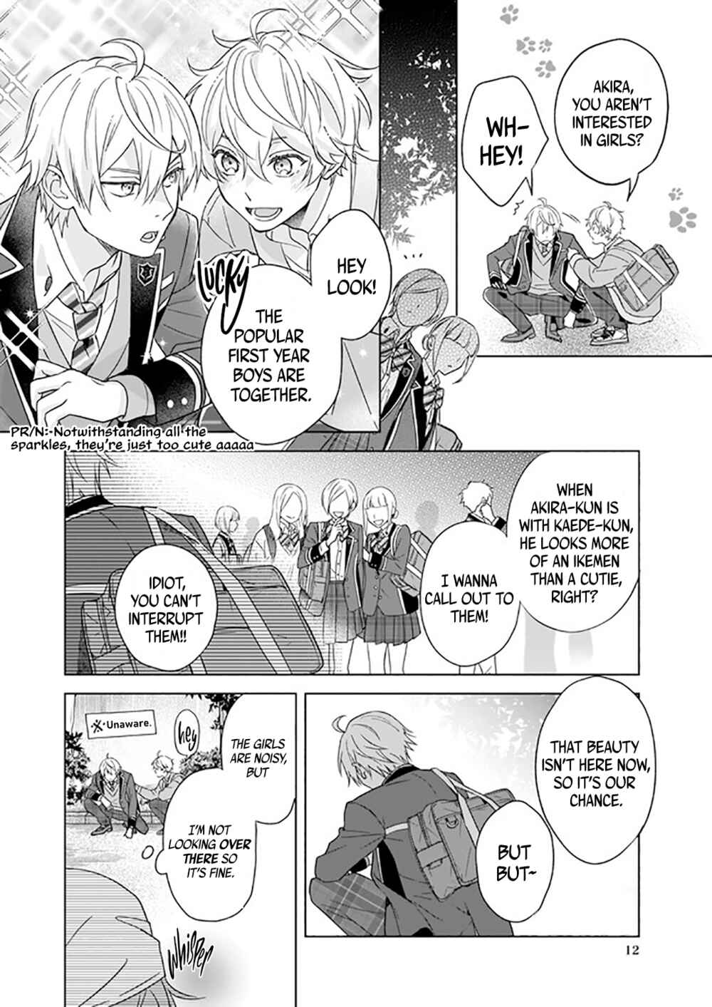 Page 13 Chapter 4 BL Game no Shujinkou no Otouto de Aru Koto ni Ki ga Tsukimashita