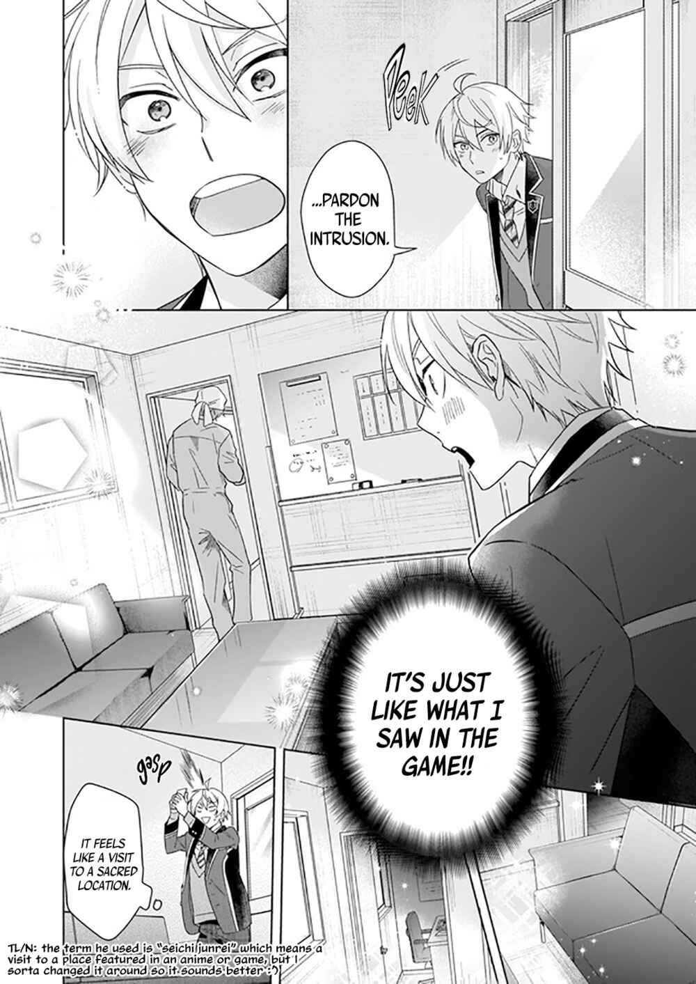 Page 19 Chapter 4 BL Game no Shujinkou no Otouto de Aru Koto ni Ki ga Tsukimashita