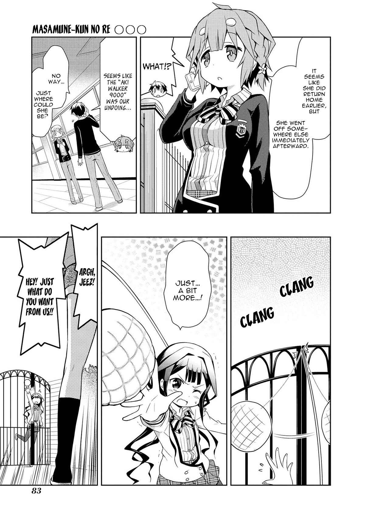 Page 4 Chapter 8 Masamune-kun no Re○○○